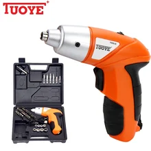 3.6v mini chave de fenda elétrica sem fio portátil recarregável bateria elétrica chave de fenda led lanterna elétrica chave de fenda