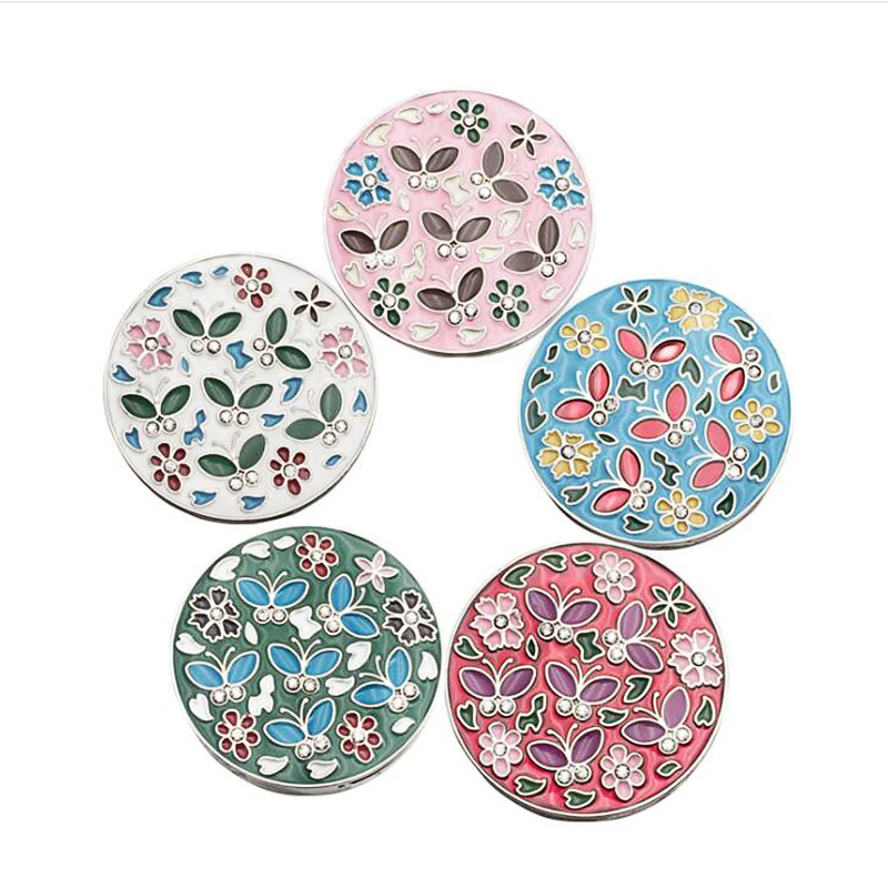 

VJ Fashion Flower Table Handbag Hook Holder Crystal Bag Hanger Metal Table Bag Hook For lover Women