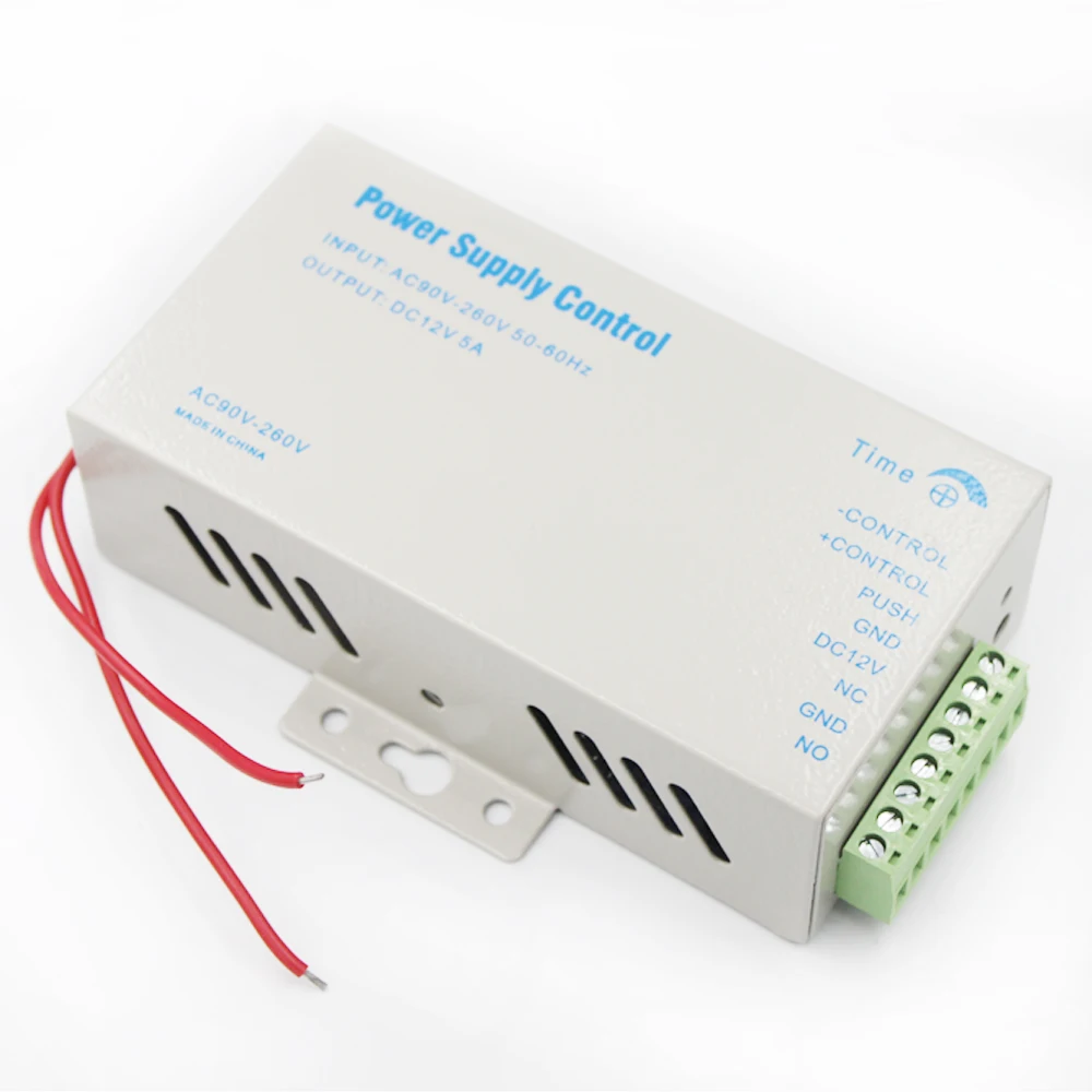 DC 12V Door Access Control system Switch Power Supply 3A 5A AC 110~240V for RFID