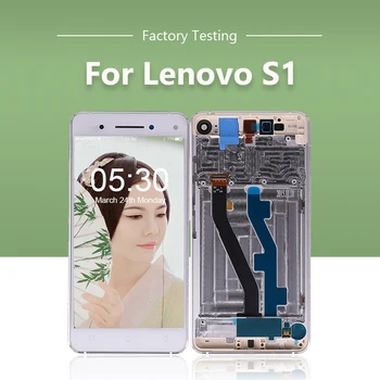 

10pcs/lot for Lenovo Vibe S1 LCD Display + Touch Screen + Frame Digitizer for Lenovo S1 Display Free Shipping by DHL EMS