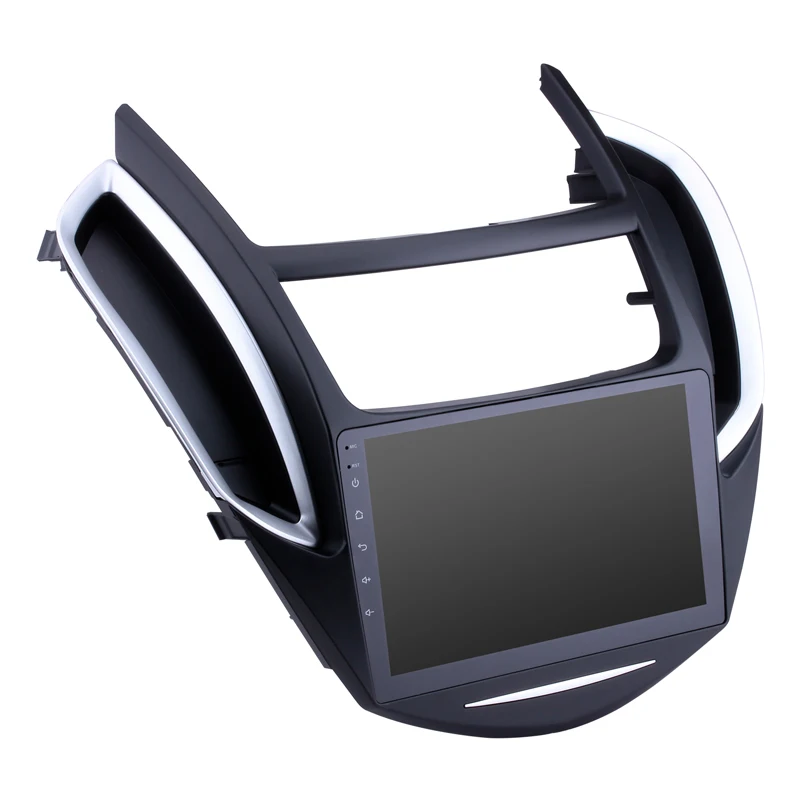 Top Fit for Chevrolet Trax 2014-2016 car GPS Bluetooth Radio Android 8.1 4core CPU 2.5D tempered explosion-proof HD screen Head Unit 2