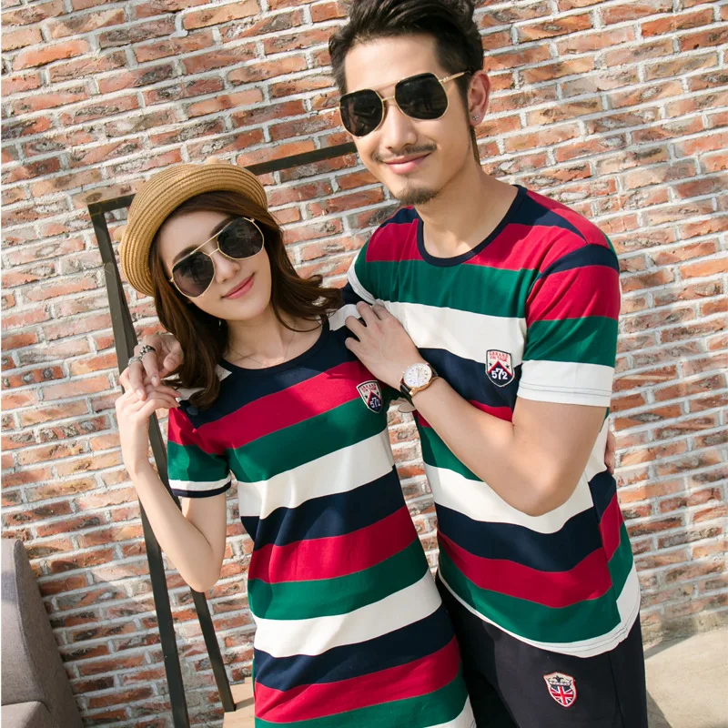 Korean Couple Matching Clothes T-shirts 