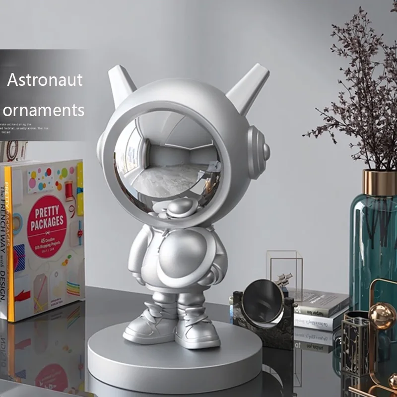 

Room Decor Cartoon Character Statue Ornaments Astronaut Sculpture Nordic Home Decoration Modern Office Desktop Accessories Gifts