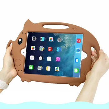 

Case for iPad 2018 2017 9.7 inch Silicon Kids Pig Pattern Tablet Stand Back Cover for iPad Air 1 2 pro 9.7 Funda