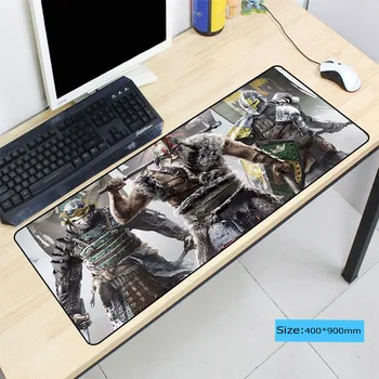 

900X400X3MM Soldier Large Lock Edge Mouse pad Gamer gaming Rubber Mousepad keyboard mat for CSGO DOTA LOL Speed Gamer