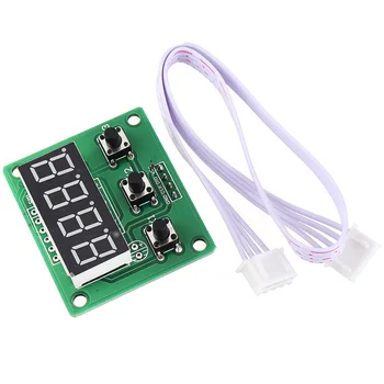 

DC 5V TM1650 with Button Scanning Module Four Digital Tube LED Display Module 4-wire Driver I2C Protocol