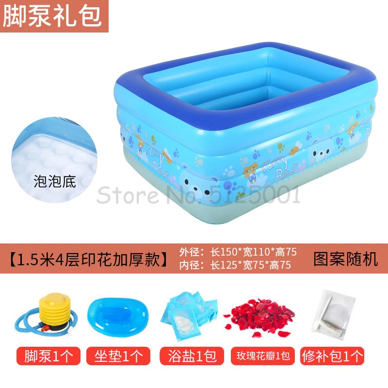 Domestic Inflatable Bathtub Can Be Folded To Thicken Adult Body Bath Tub Insulation Bath Artifact Bath Tub Bathtub Bag - Цвет: Темный хаки