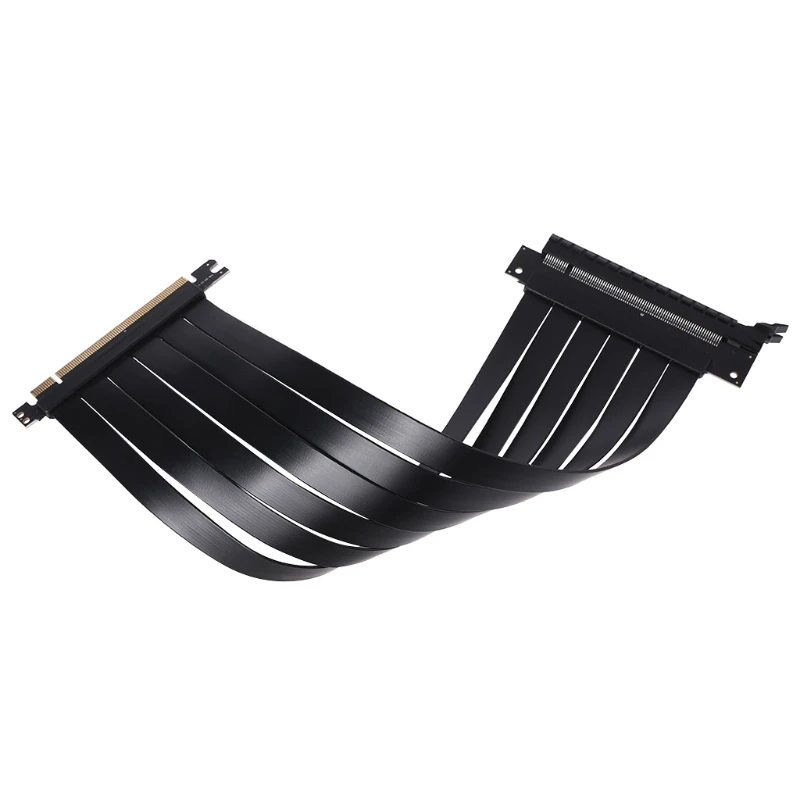 Full Speed 3.0 PCIe X16 Riser Cable - Shielded Graphics Card Extension for GPU with Antijam Technology Description Image.This Product Can Be Found With The Tag Names Computer Cables Connecting, Computer Peripherals, PC Hardware Cables Adapters, Riser cable graphics