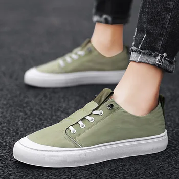 

Fashion Men Canvas Shoes Breathable summer Casual Shoes Men Shoes outdoor Loafers Comfortable Ultralight Shoes Flats men