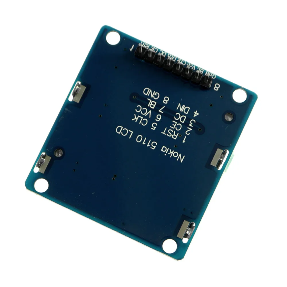 KJ208 LCD液晶屏模块 单片机开发板用 5110屏  兼容3310 LCD (1)_副本