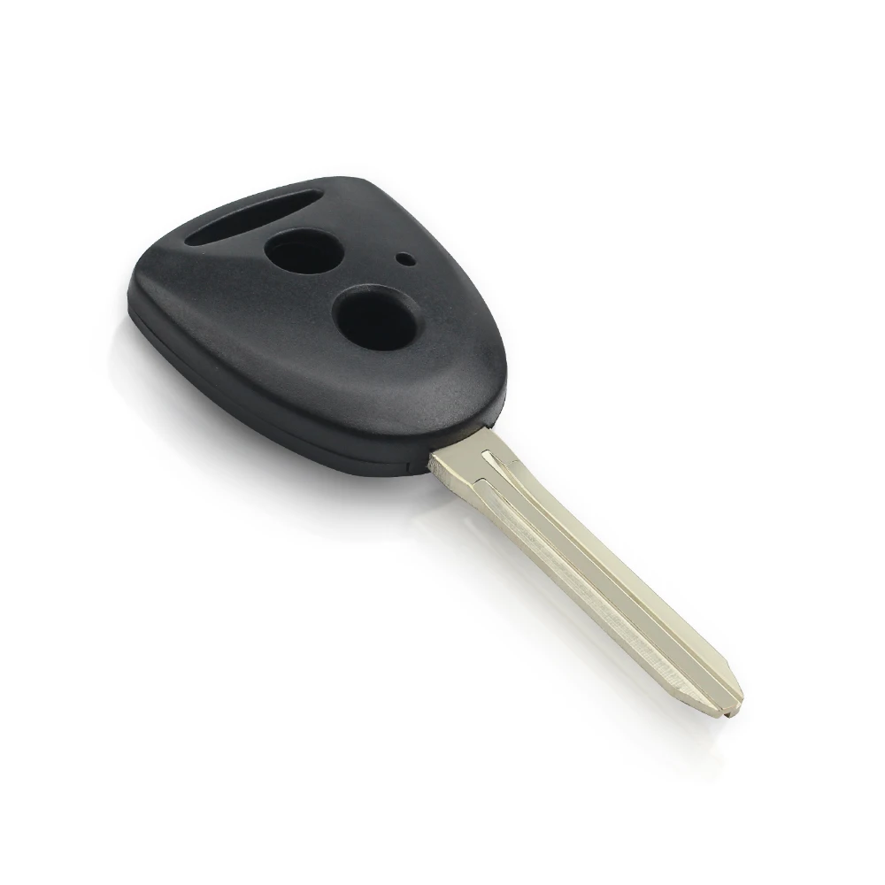 Dandkey 10 шт. TOY43 для Toyota Avanza Wigo Grand Daihatsu Xenia PERODUA Alza Myvi Axia Uncut Blade Fob оболочки ключа пустой чехол