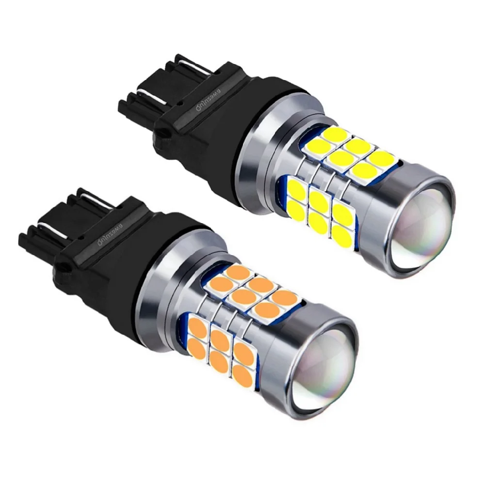 2PCS T25 3157 3156 3057 3457 4157 P27/7W P27W Super Bright 3030 LED Car Reverse Lamps Daytime Running Lights Turn Signal Bulbs bmtxms 2pcs canbus bulbs for 2011 up jeep grand cherokee t25 3157 3357 3457 car led daytime running light drl auto driving lamp