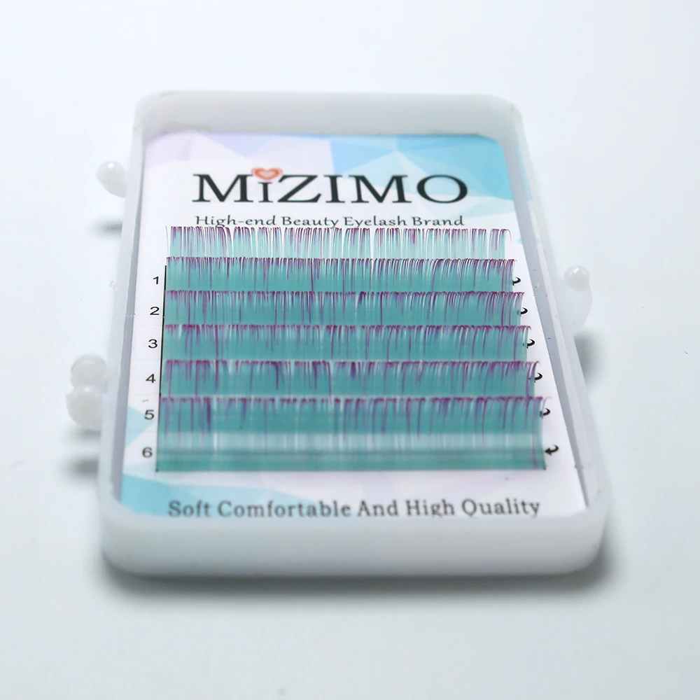 MIZIMO neue farbe pfropfen wimpern 0,07/0,1 мм 8-15 мм для детей weiß wimpern persёnlichkeit wimpern verlgeryanung