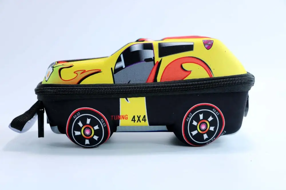 Школьный рюкзак для мальчиков с 3D автомобилем детские школьные ранцы милый