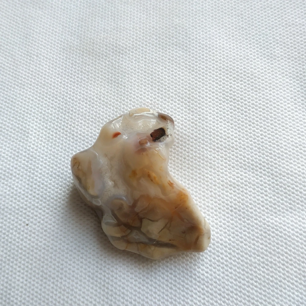 Natural beautiful stone Ornamental raw stone raw agate Silk Road Collectibles unique collection