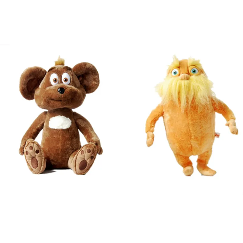 35 см/50 см Плюшевые игрушки Lorax Dr. Seuss мягкие кукла подарок на день рождения для
