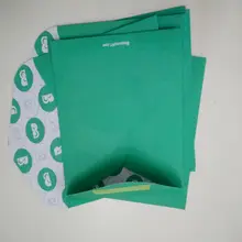 160gsm печать на бумажных конвертах на заказ для цветной печати