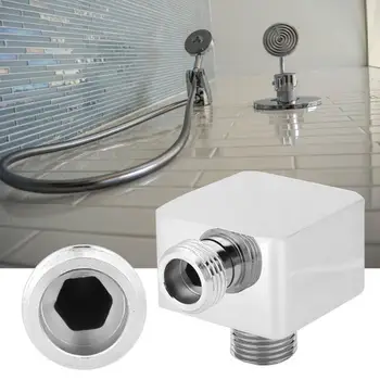 

G1/2 Inch Brass Square Shape Wall Mounted Shower Hose Connector Shower Outlet Accessories soporte ducha pared