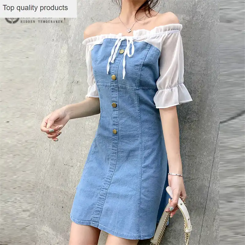 Simple Denim Dress Deals, 57% OFF | www 