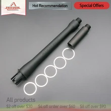 

9.5 barrel tambor de gueisele cnc alumínio metalen buitenste buis ar voor gel blaster airsoft aeg gbb speelgoed pistool