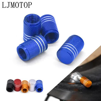 

For Honda CRF 450X 230F XR 230 250 400 125 CRM250R Universal Motorcycle CNC Wheel Tire Valve Air Port stem caps Accessories