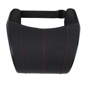 

Car Neck Pillow, Four Line Memory Foam Pillow, Neck Rest Seat, Pillow Cushion, Slow Rebound Neck Support Pillow Red Line