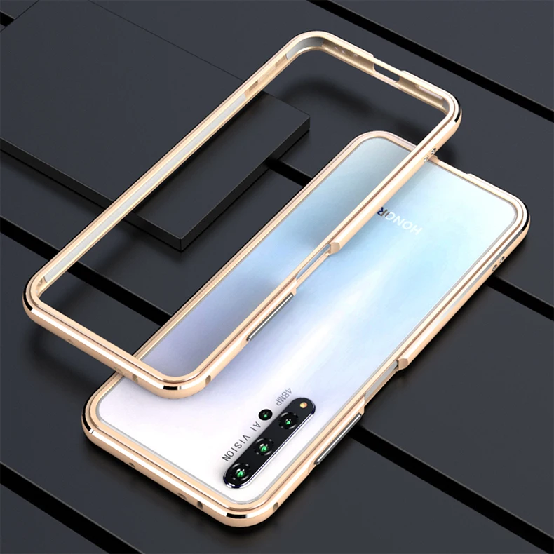 Для huawei Nova 5t чехол роскошный глянцевый алюминиевый бампер чехол для huawei Nova 5t чехол fundas Honor 20 чехол с металлической рамкой