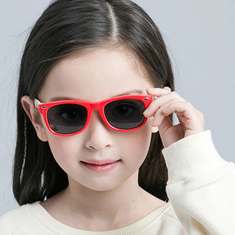 Style Stylish Child Kids Boy Girl Polarized UV400 Sunglasses Shades Baby Goggles 