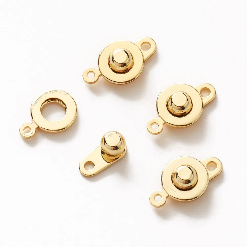 6mm Gold Plated Crimp Cover Component for Jewelry Making, Jewelry Findings,  Gold Plated Findings 40pcs 