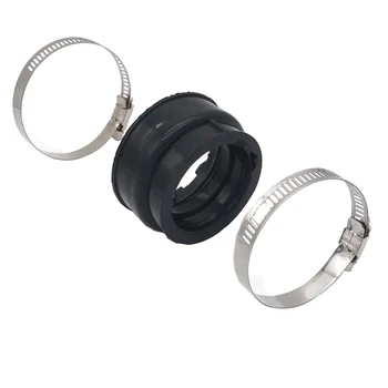 

Rubber Carburetor Intake Joint Boot/Carb Manifold Adapter, Durable Fit for Yamaha/Grizzly 660 YFM660F