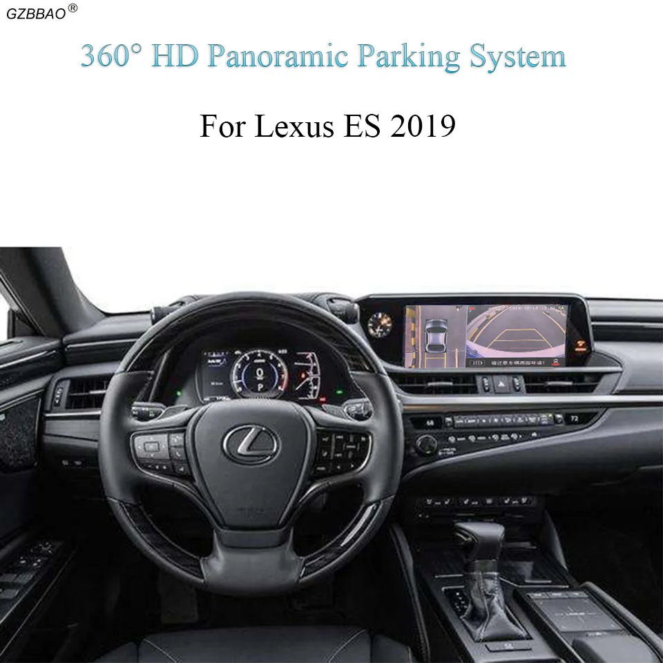 

aHD Camera For Lexus ES 2019 Car Video Interface AVM Brid View Parking Aid System