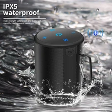 Беспроводной Bluetooth динамик Портативный громкий динамик s Открытый водонепроницаемый для телефона компьютера AUX аудио FM Радио стерео звук динамик s