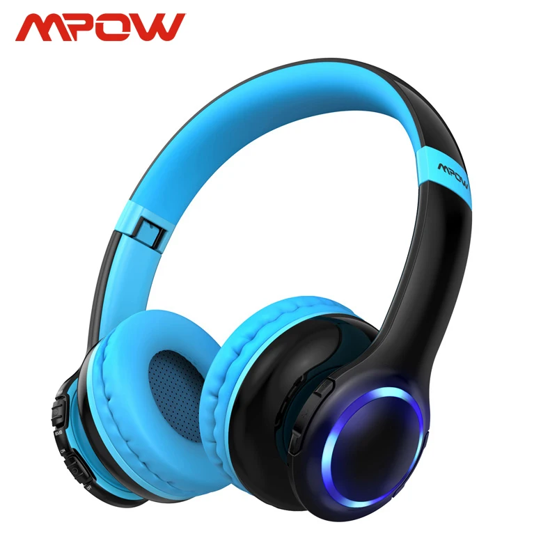 Беспроводные/Проводные детские наушники Mpow CH9 Bluetooth 5 0 Время проигрывания 15 часов
