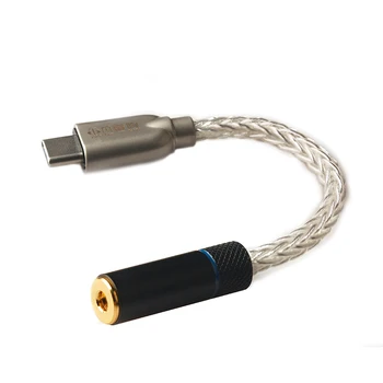 

XIAOFAN ab05type headphone adapter 3.5 / 2.5/4.4dac digital decoding earphone amplifier hifi audio cable