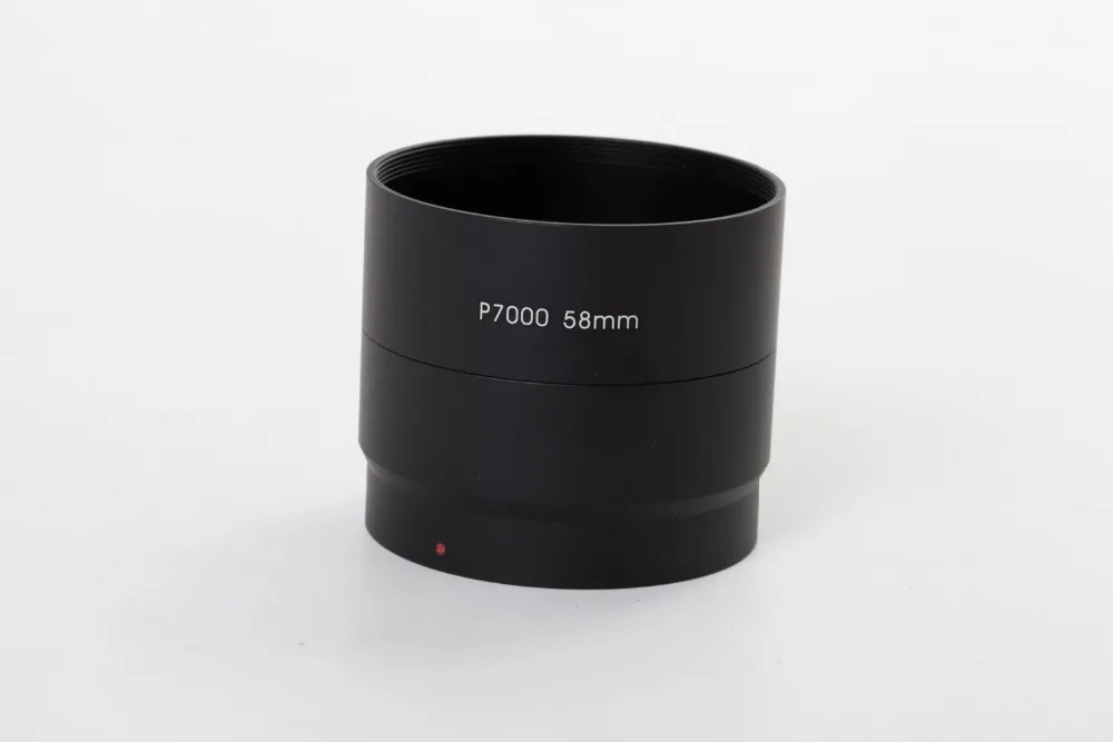 58mm filter mount Lens Adapter Tube Ring for nikon p7000 camera