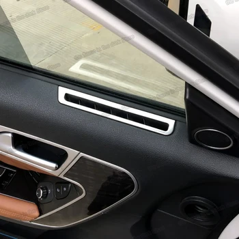 

Lsrtw2017 Stainless Steel Car Door Air Outlet Frame Trims for Haval H6 Coupe 2017 2018 2019 2020 Interior Accessories Chrome