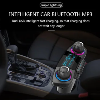 

Car MP3 Player Bluetooth FM Transmitter Handsfree Car MP3 Kits Radio Audio Support TF Card MP3/WMA Mp3 Player Car Audio