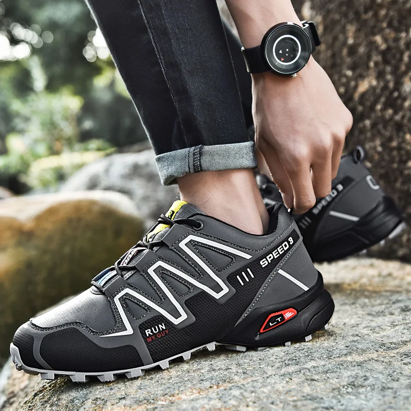

2019 Men Speed 3 Sports Running Shoes Large Size Mesh Breathable 8 MEN'S SHOES