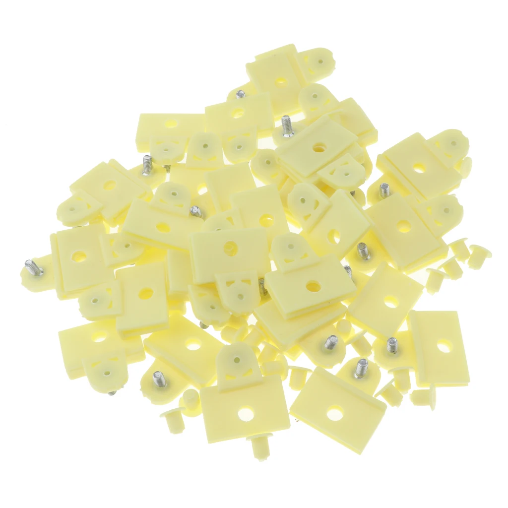 50Pcs Bumper Hood Fender Splash Guard Retainer Clips Fasteners | Автомобили и мотоциклы