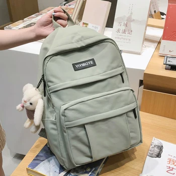 

High Quality Simple Woman Backpack Female Schoolbag Backpack for Teenage Girls New Casual Travel Backpack Book Bags Mochila