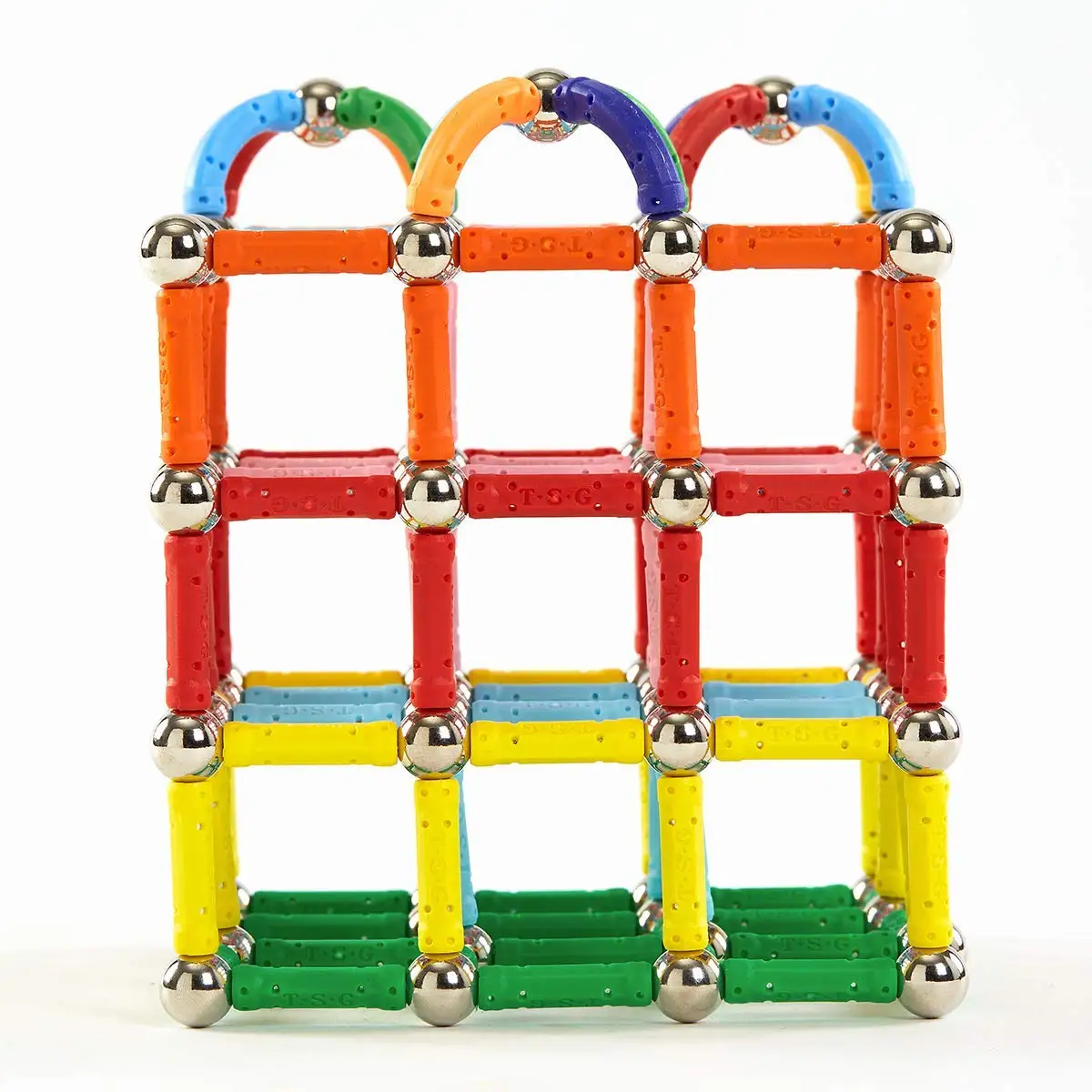 3D puzzle magnetic building sticks blocks toys magnet educational toys magnetic blocks sticks stacking set for kids adult magnetic building blocks magnetic assembly toy