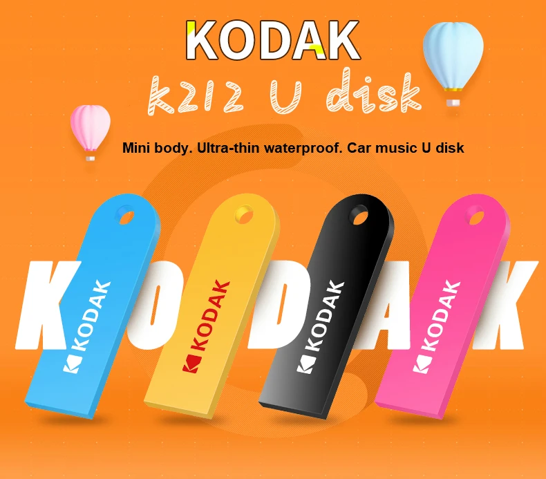 

Kodak K212 Mini USB Flash Drive 16GB 64GB Flash Memory Stick 32GB Pen Drive USB 2.0 Pendrive 64GB Memoria USB