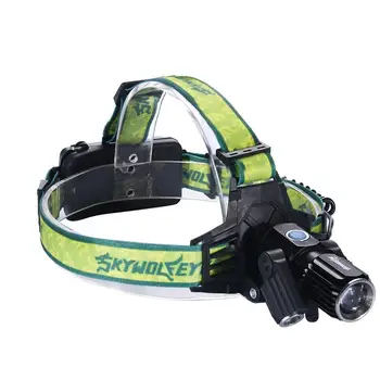 

35000LM 3X T6 LED USB Headlamp Zoomable 4 Modes Cycling Flashlight Torch