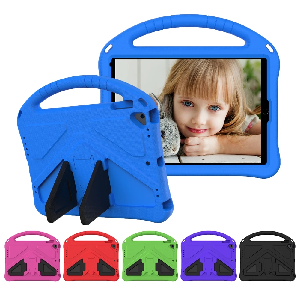 Custodia Per Ipad Air / Air 2 / Pro 9.7 Cover 9.7 "Compresse Antiurto Per Bambini Coque Per Ipad 9.7 2017 2018 Con Portamatite Fundas