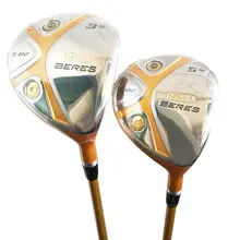 Новые cooyute мужские клюшки для гольфа Хонма S-02 4 звезды 3/15 5/18 гольф-фарватер с графитовая клюшка для гольфа деревянный набор клюшки для гольфа