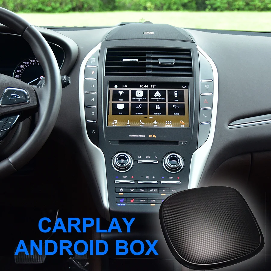 

Wireless CarPlay Ai Box Youtube Netfix Android 9 4+64G Plug Play For LINCOIN MKC 2019 2018 2017 Multimedia Video Player