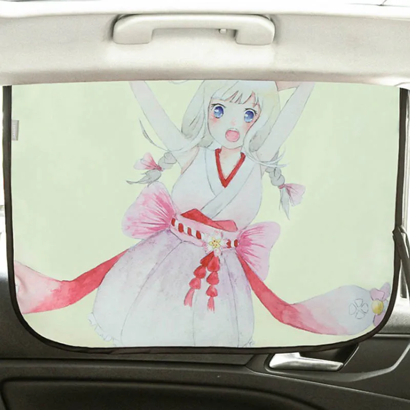 Автомобильная Солнцезащитная Защита от солнца и тепло с термоизоляцией, двойной слой солнцезащитный козырек Автоматическая Магнитная Выдвижная боковая занавеска