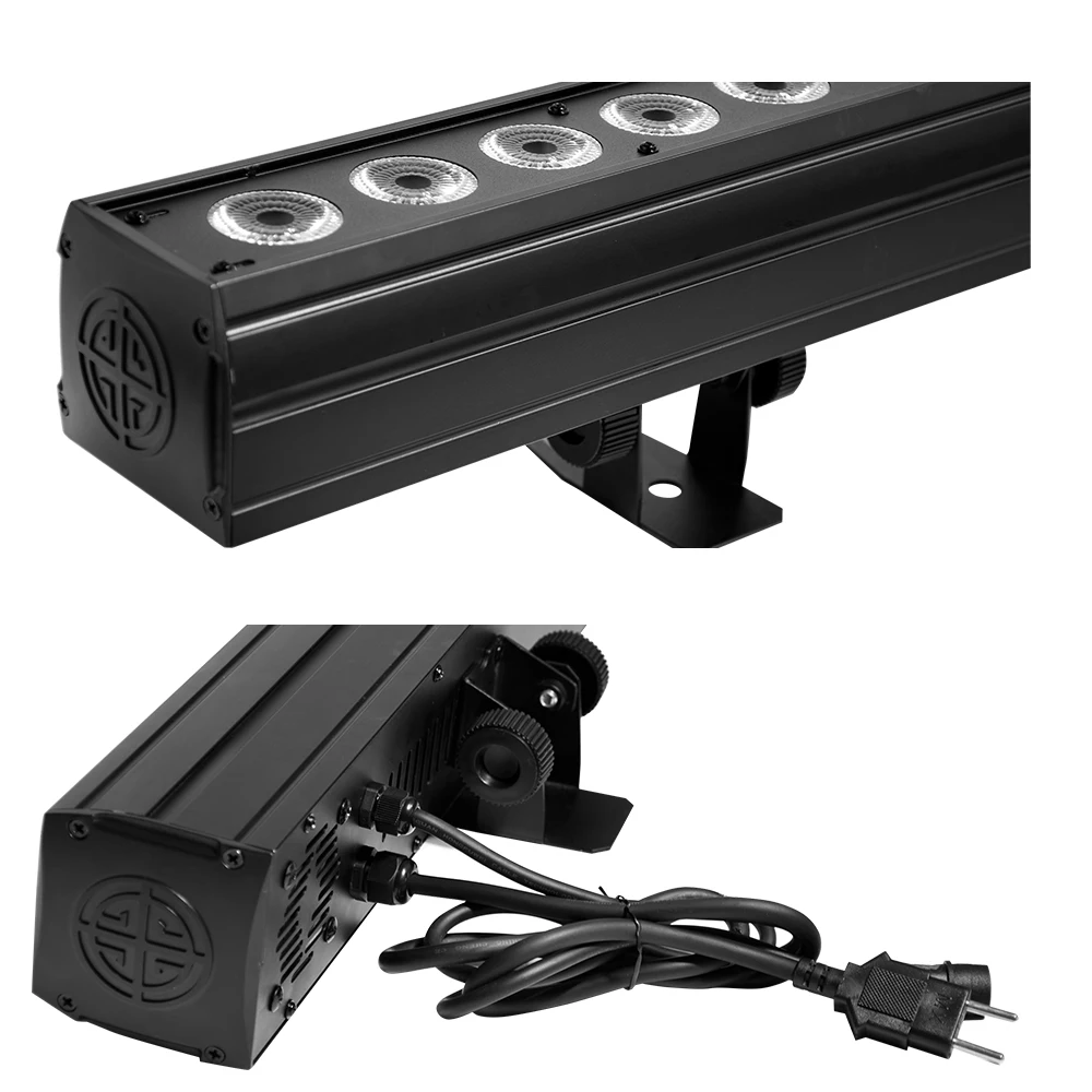  LED Wash Stage Light 18x15W RGBWA 5IN1 DMX Control Auto Play Strobe Effect DJ Stage Lighting Club W