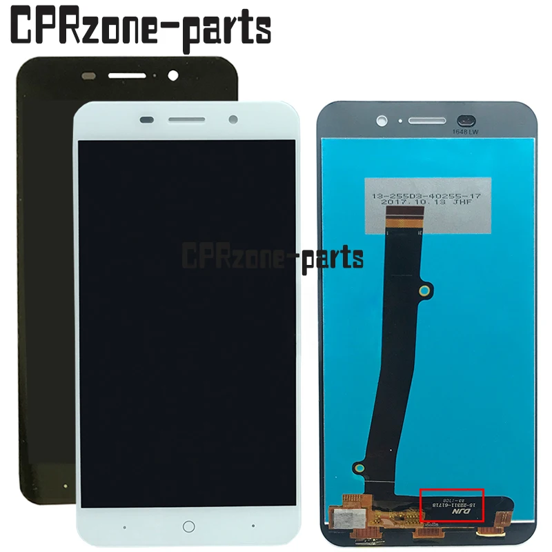 5 &quotчерный/белый для ZTE Blade A602 ЖК-дисплей с сенсорным экраном дигитайзер Сенсорная