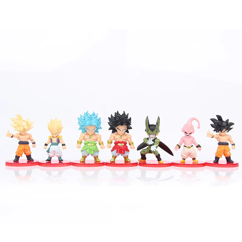 Dragon Ball Z Super Saiyan Son Goku Vetega Gotenks Collection Toys